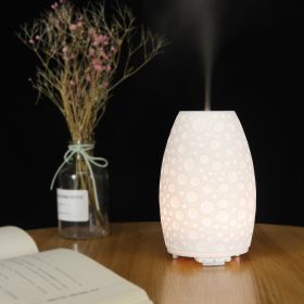 Water Drop Resin Aroma Diffuser Aroma Diffuser Humidifier 130ml Humidifier Warm White Essential Oil Lamp Hollow Machine