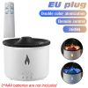 Volcanic Flame Aroma Diffuser Air Humidifier Essential Oil Diffusers Smoke Ring Volcano Eruption Fragrance Machine Indoor Gifts