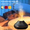 Air Humidifier Diffusers Essential Oil Diffuser USB Portable Humidifier Volcanic Flame Aroma Diffuser Essential Oil Lamp Bedroom